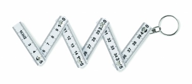 Logotrade corporate gift picture of: Carpenters ruler key ring 50cm Kotka