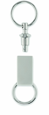 Logotrade promotional merchandise picture of: Pull apart split key ring Kajaani
