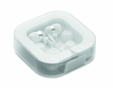 Logo trade promotional item photo of: Ear phones with silicone covers