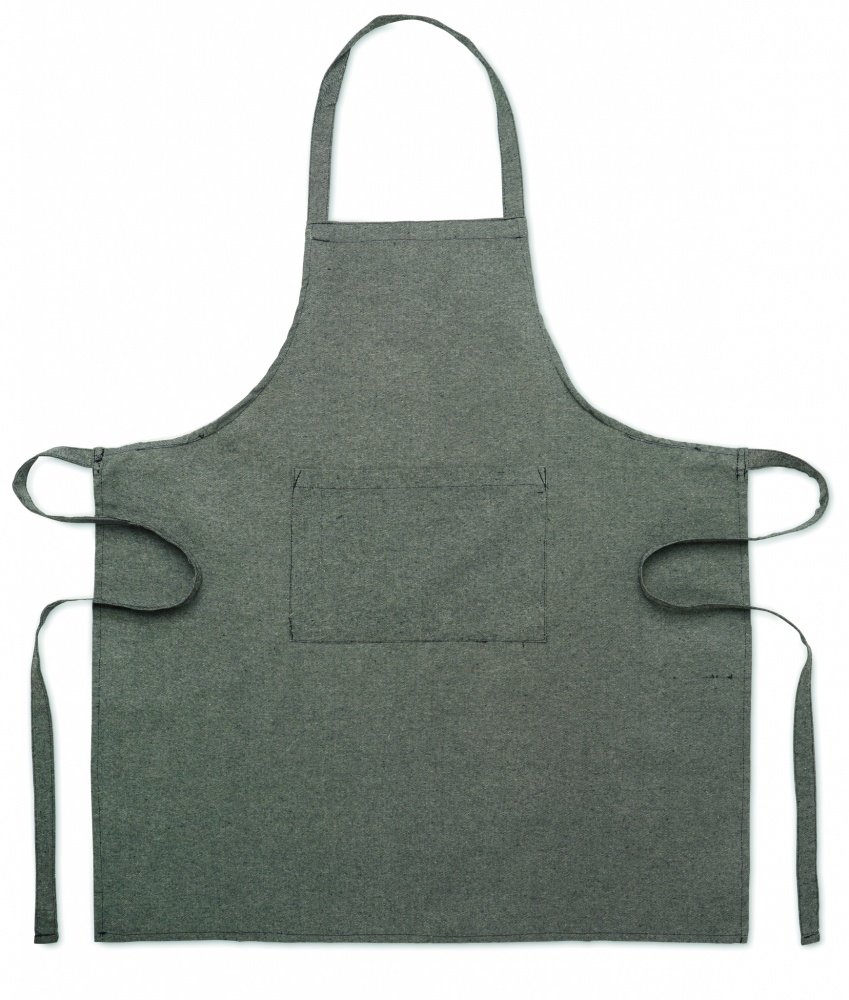Logo trade business gifts image of: Recycled cotton Kitchen apron