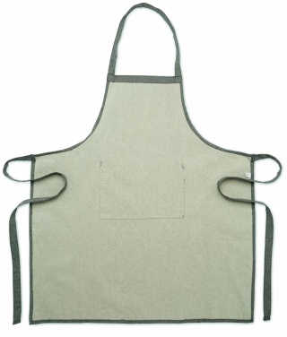 Logo trade promotional giveaways picture of: Recycled cotton Kitchen apron