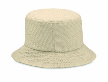 Logo trade promotional merchandise photo of: 9aper straw bucket hat