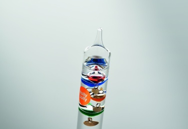 Logo trade corporate gifts picture of: Galileo thermometer glass 28cm