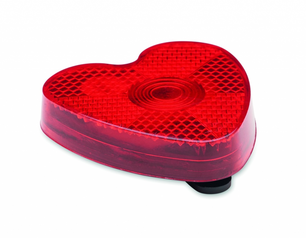 Logo trade promotional gift photo of: Heart shaped reflector light