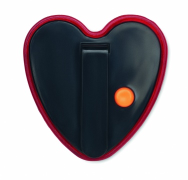 Logotrade promotional gift image of: Heart shaped reflector light
