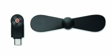 Logo trade promotional items picture of: Portable USB-C fan