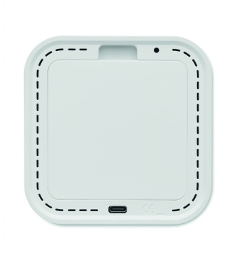 Logotrade promotional merchandise picture of: Recycled ABS/RPET alarm clock Stuttgart