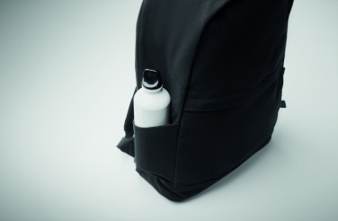 Logo trade promotional gifts picture of: A 15-inch laptop backpack made of recycled pre-consumer cotton and recycled polyester with customizable printing.