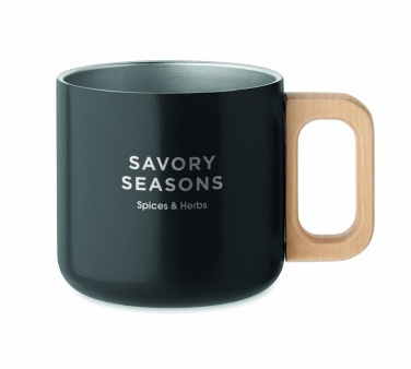 Logo trade promotional products image of: Double wall mug 350 ml