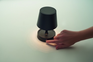 Logo trade business gifts image of: USB rechargeable table lamp