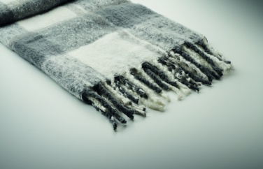 Logo trade promotional items picture of: Chequered mohair blanket