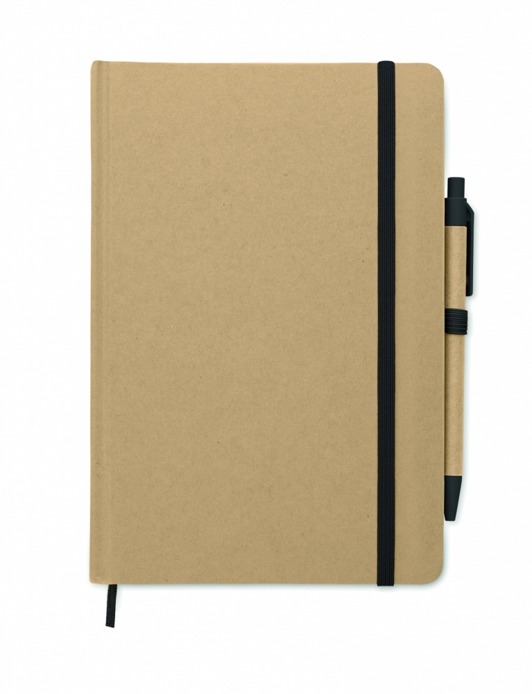 Logotrade promotional products photo of: Caratil A5 notebook in recycled carton