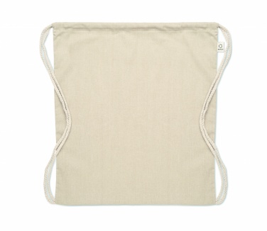 Logotrade promotional gifts photo of: Recycled cotton drawstring bag