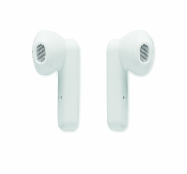 Logo trade promotional gifts picture of: TWS earbuds with charging base