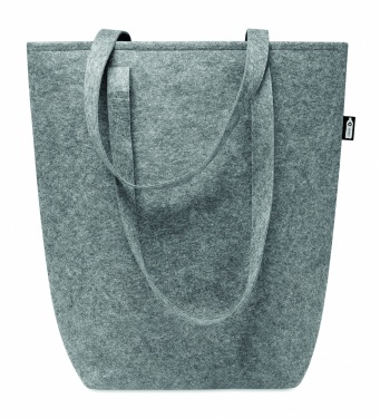 Logotrade promotional merchandise picture of: RPET felt shopping bag