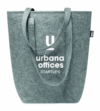 Logotrade promotional giveaways photo of: RPET felt shopping bag