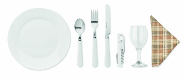 Logotrade promotional giveaway picture of: Wicker picnic basket 2 people