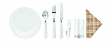 Logotrade advertising products photo of: Wicker picnic basket 4 people