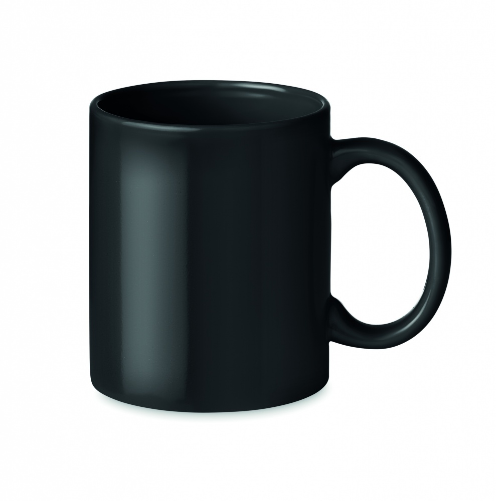 Logo trade promotional giveaways picture of: Coloured ceramic mug 300ml