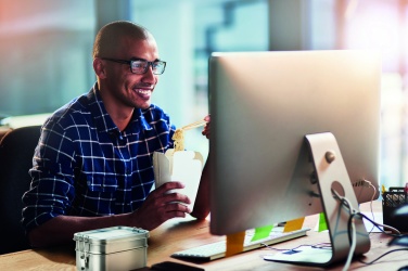 Logo trade promotional giveaways picture of: Stainless steel lunch box