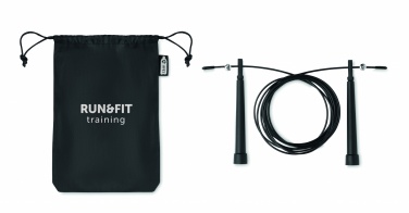 Logo trade promotional merchandise picture of: Speed jumping rope RPET pouch