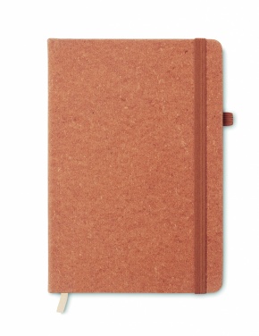 Logotrade promotional giveaway picture of: Recycled Leather A5 notebook