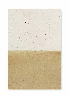 Logotrade promotional gift picture of: Grass/seed paper memo pad
