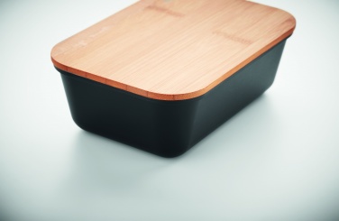Logo trade promotional item photo of: Lunch box with bamboo lid