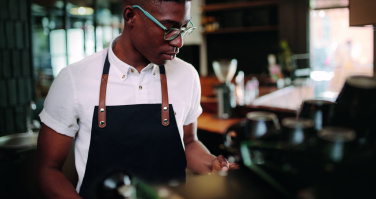 Logo trade promotional items picture of: Organic cotton apron 340 gr/m²