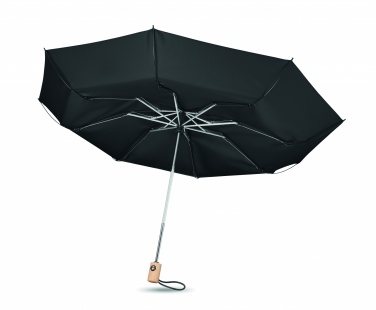 Logo trade promotional giveaways picture of: 23 inch 190T RPET umbrella