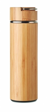 Logotrade business gift image of: Double wall flask 400 ml TAMPERE