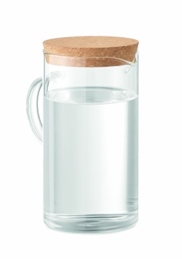 Logo trade corporate gifts image of: Borosilicate glass decanter 1L