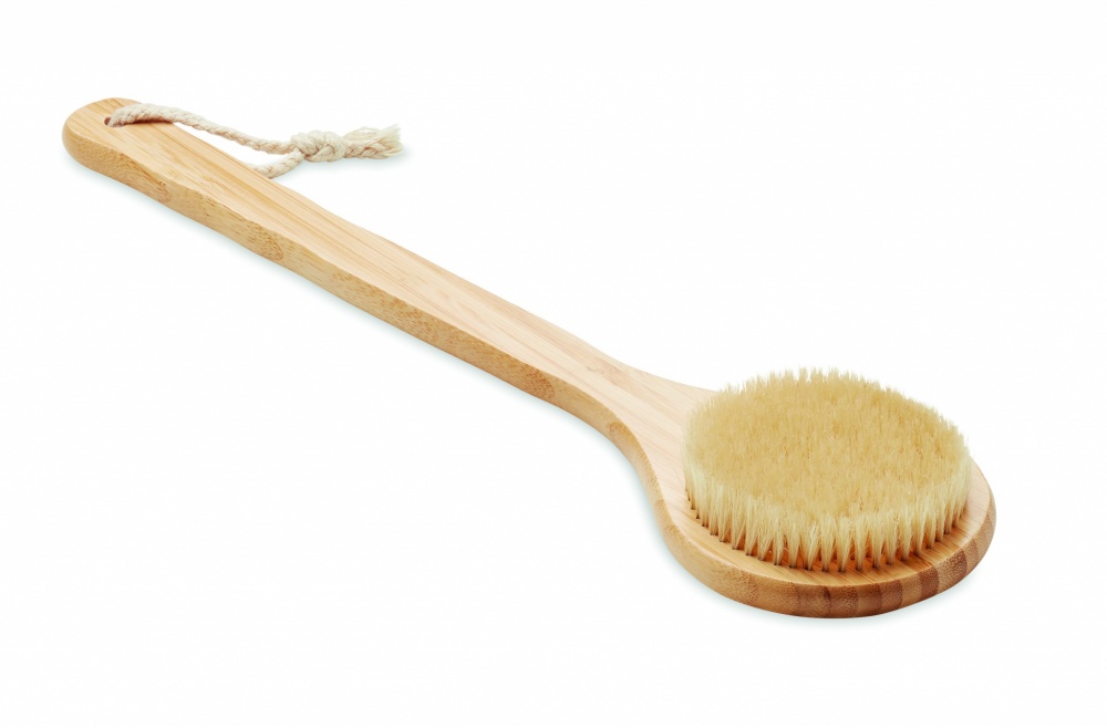 Logo trade promotional gift photo of: Bamboo bath brush