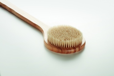 Logo trade promotional item photo of: Bamboo bath brush