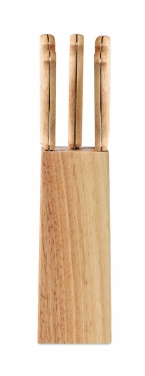 Logotrade promotional merchandise photo of: 5 piece knife set in base