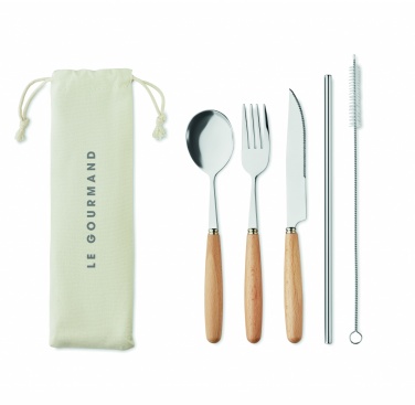 Logo trade business gift photo of: Cutlery set stainless steel
