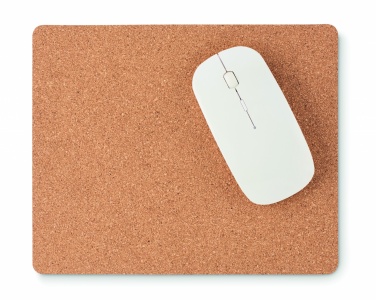 Logo trade promotional merchandise picture of: Cork mouse mat