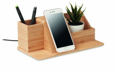 Logotrade corporate gift image of: Desktop wireless charger  10W GROOVY
