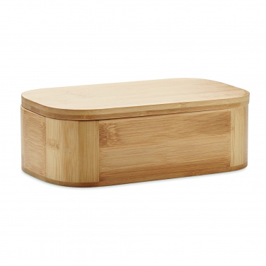 Logo trade promotional products picture of: Bamboo lunch box 1000ml LADEN LARGE