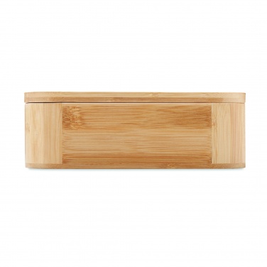 Logo trade promotional giveaway photo of: Bamboo lunch box 1000ml LADEN LARGE