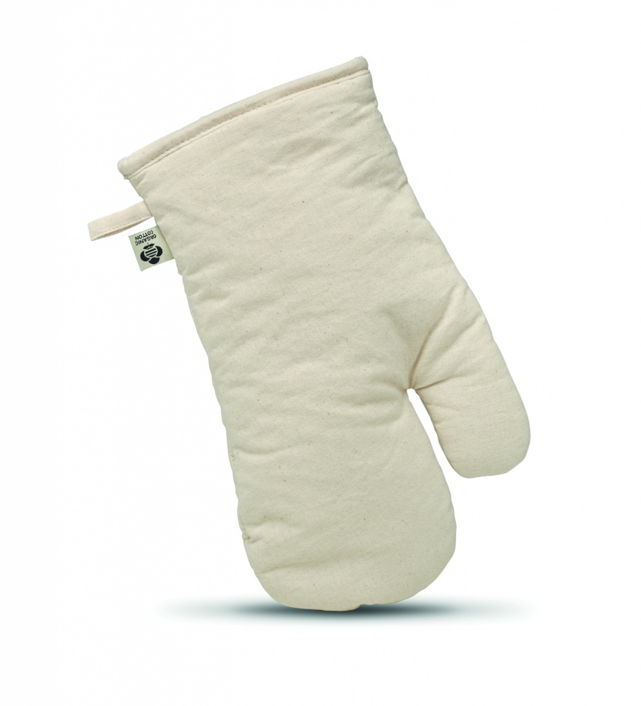 Logotrade promotional product picture of: Organic cotton oven glove