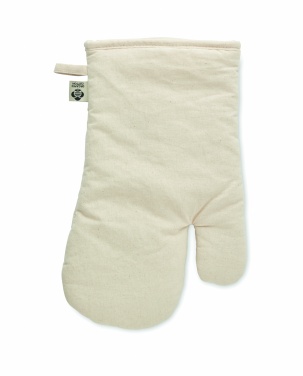 Logo trade promotional giveaway photo of: Organic cotton oven glove