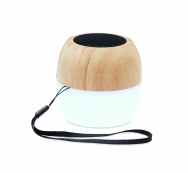 Logo trade promotional gifts image of: 5.0 wireless bamboo speaker