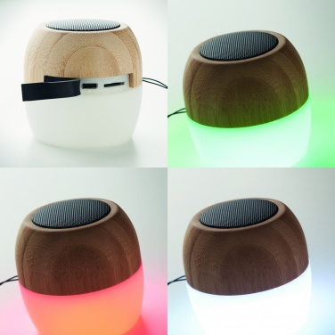 Logotrade promotional gift picture of: 5.0 wireless bamboo speaker