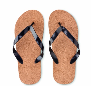 Logo trade promotional giveaways picture of: Cork beach slippers M