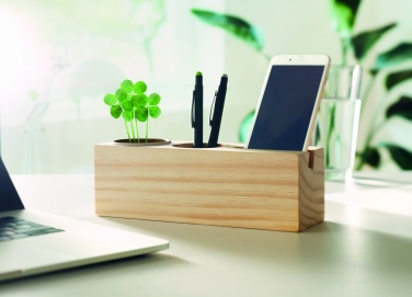 Logo trade promotional items picture of: Desk stand with seeds kit