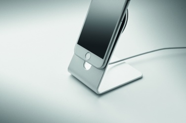 Logo trade promotional gift photo of: Portable magnetic charger 15W