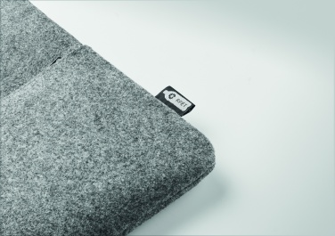 Logotrade advertising product image of: RPET felt zipped laptop bag