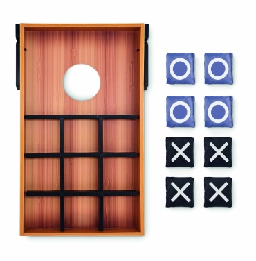 Logo trade promotional merchandise picture of: Double sided MDF game set