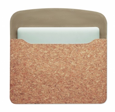 Logo trade corporate gift photo of: Cork laptop bag magnetic flap